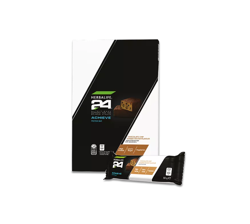 Chocolate Chip Cookie Dough Herbalife24® H24 Achieve Protein Bar