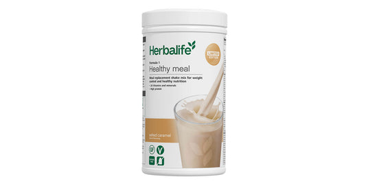 Salted Caramel Herbalife Protein Shake - Formula 1 Healthy Meal
