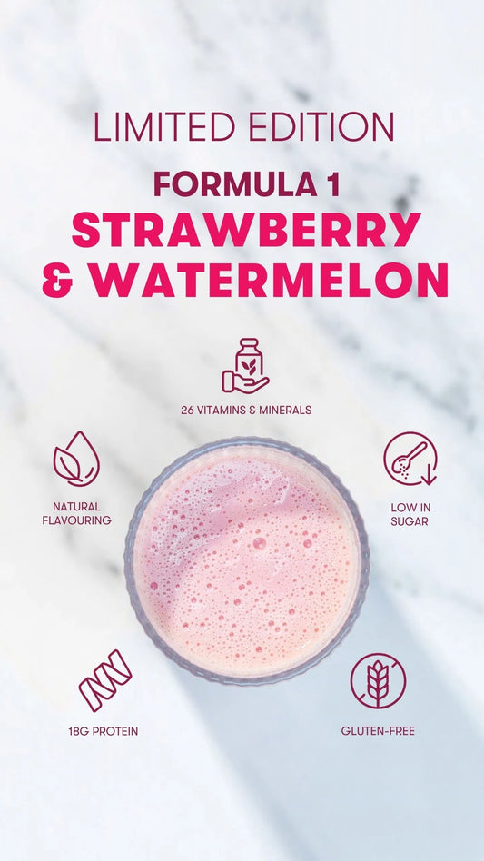 Strawberry & Watermelon Herbalife Protein Shake - Formula 1 Healthy Meal