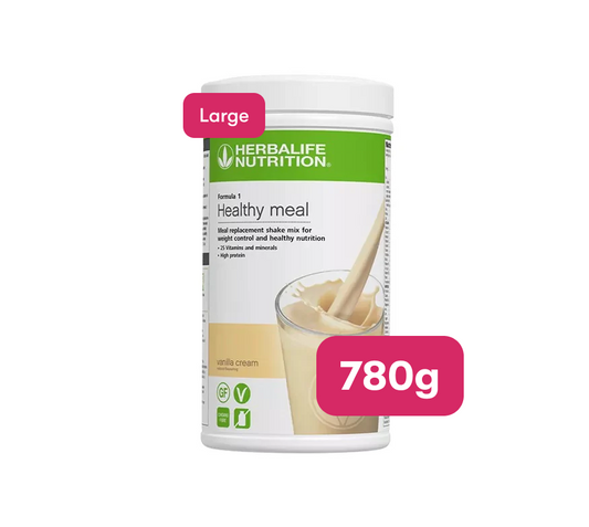 780g Vanilla Herbalife Protein Shake - Formula 1 Healthy Meal