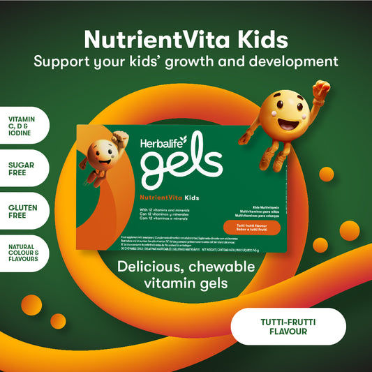 Herbalife Gels - NutrientVita Kids Tutti Frutti 30 chewable gels