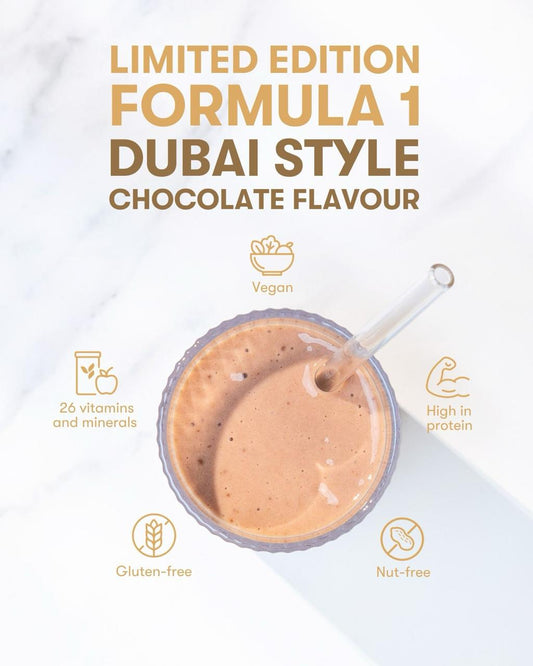 Dubai style chocolate flavour 500g - Formula 1 Healthy Meal