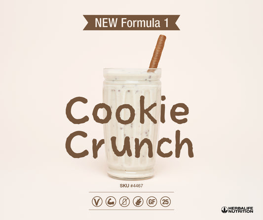 Cookie Crunch Herbalife Protein Shake - Formula 1 Healthy Meal