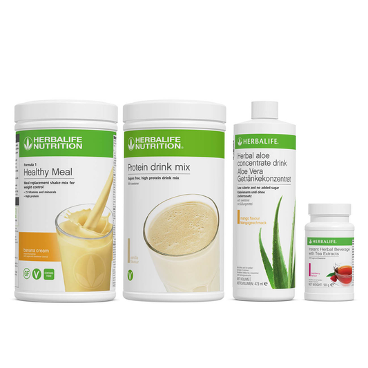 Banana Herbalife Protein Breakfast Plan