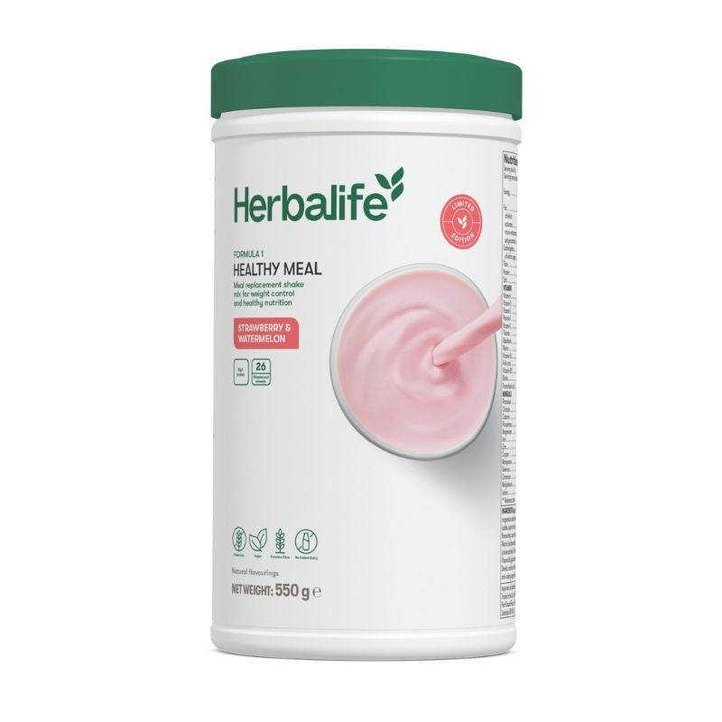 Strawberry & Watermelon Herbalife Protein Shake - Formula 1 Healthy Meal