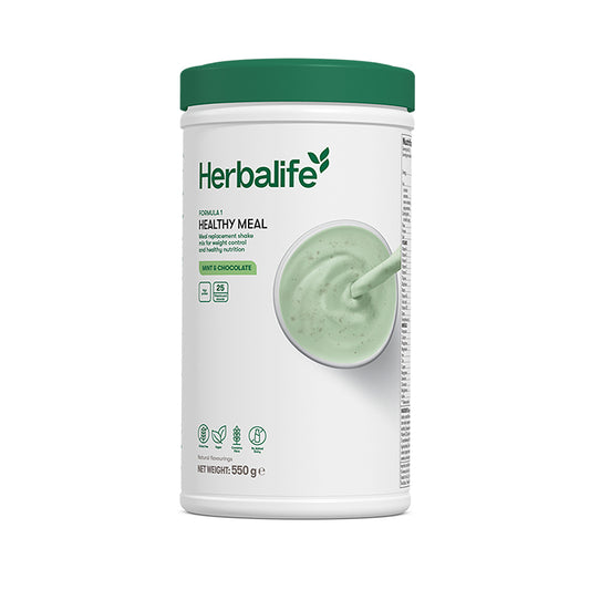 Mint & Chocolate Herbalife Protein Shake - Formula 1 Healthy Meal
