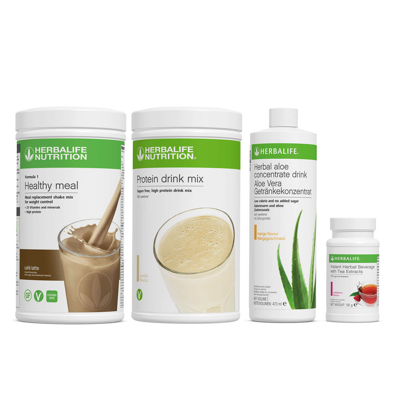 Cafe Latte Herbalife Protein Breakfast Plan