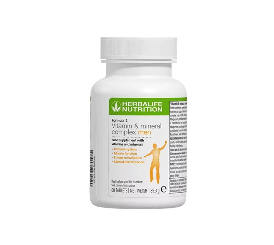 Herbalife Formula 2 Vitamin & Mineral Complex Men