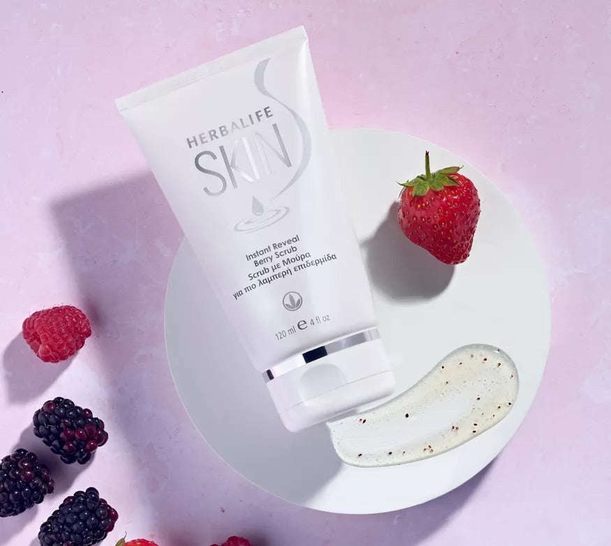 Herbalife SKIN Instant Reveal Berry Scrub