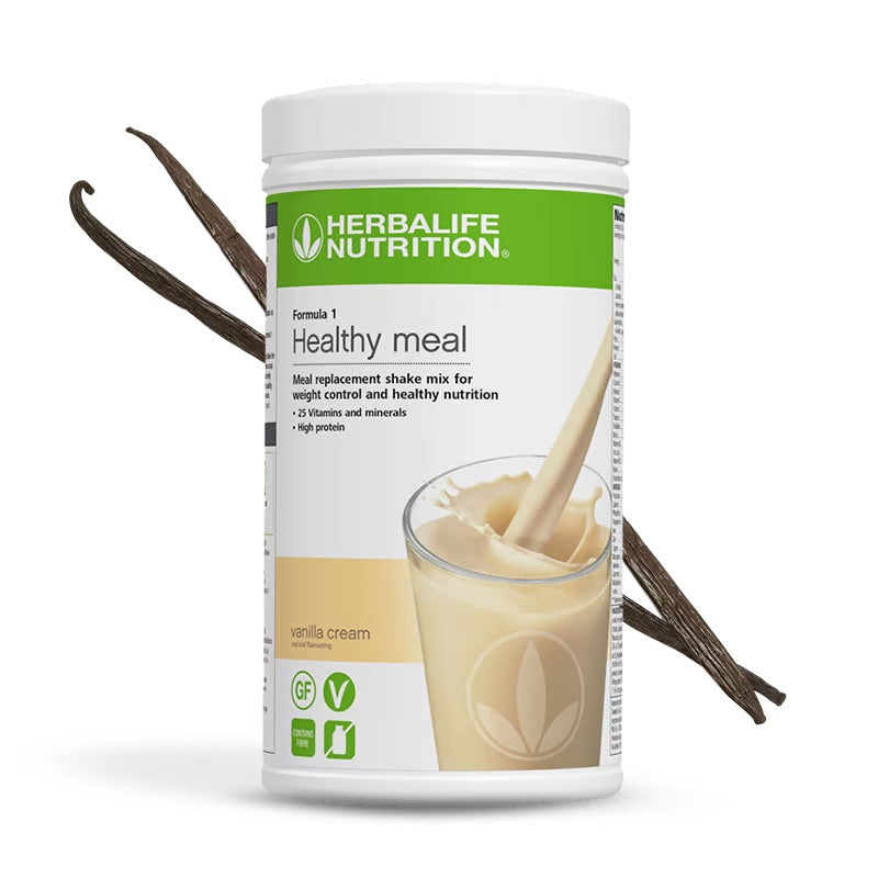Vanilla Creme Herbalife Protein Shake - Formula 1 Healthy Meal
