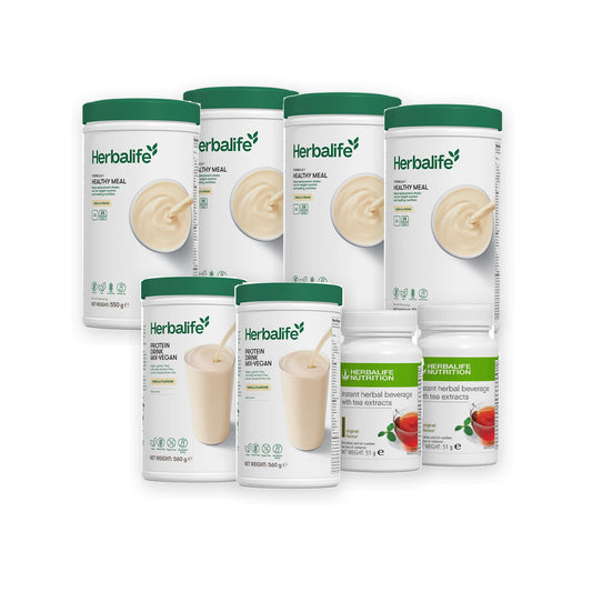 Vegan 2 Month Plan pack contents — packaging only